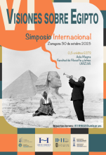 VI Simposio Internacional: «visiones sobre Egipto» Cartel